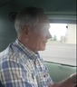 Cruising in his classic 1952 Ford F100 Pickup