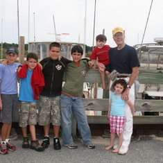  Cape Cod Fishing trip with grandkids