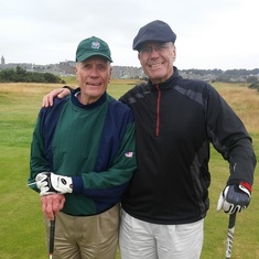 Bro's Paul and Don at St Andrews