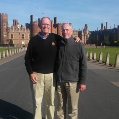 At King Henry VIII's Hampton Court Palace in London