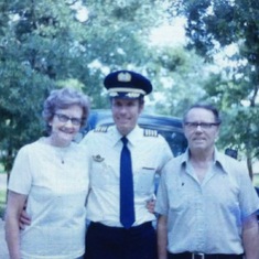 Braniff Days with Mom and Dad Schueler in Texas