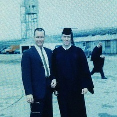 Paul and his Prodigy Ken at Ken's College Graduation