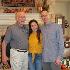 2017 Thanksgiving - Dad, Maria and P2
