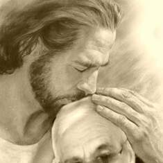 Daddy you are in the arms of your Savior Jesus Christ, Amen 
I had this drawing done online from a Friend of a Friend. I knew you would like it because of the Artwork is Amazing...