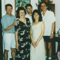 John, Dayle, Paul, Sue and Mum