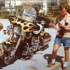 Paul, James & bike