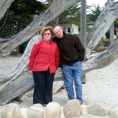 Joy & Paul visiting Carmel 2012