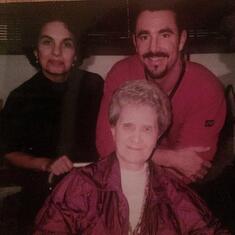 Gina, Grandma Eunie & Paul  1997