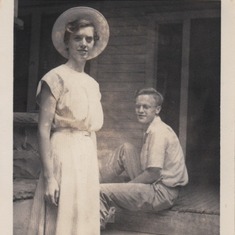 Dorothy and Paul in St Albans West Virginia at her family's home