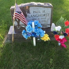 Paul's headstone