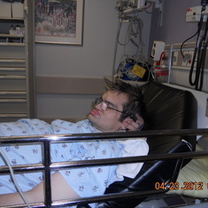 Paul IN ER last hosp admittance 4/23/2012