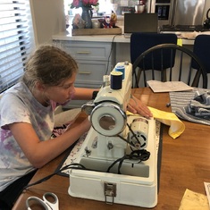 Sewing with Grandma