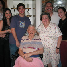 Family Photo with Grandma and Grandpa Rosenberg