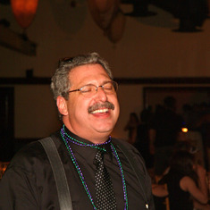 Dad singing and partying it up!