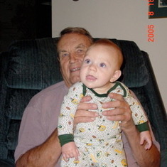 Grandpa with Francesco