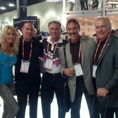 2015 IHRSA show LA. With Rich, Pete, Sherry Goggins & Dave Young