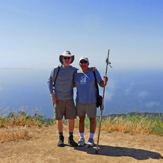 Hiking the Topanga hills with Scott Johannessen