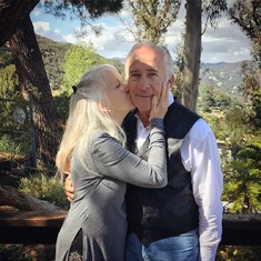 Visit with Paul and Joanna in Topanga, 2018