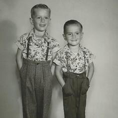Paul and brother Bill
