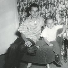 Paul and brother Chris
