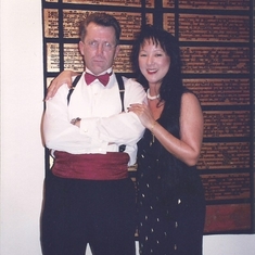 Graham Lind and  Paula - Singapore 2007