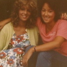 on the porch of our balboa house "the as is"..1983.