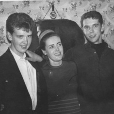 Pauline with her brothers Richard and Brenny