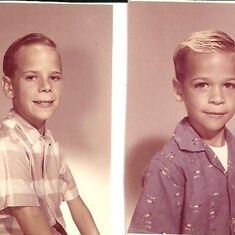 Uncle Steve and Aunt Marion's two boys- Timmy & Kerry Goral