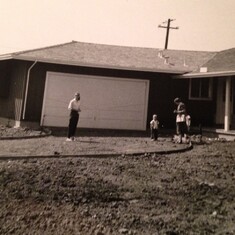 Dad and Mom's first home in Sunnyvale, CA .. brand new and only homeowners of this house..pretty cool