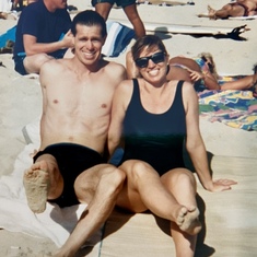 Waikiki beach, 1994