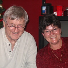Mom and Dad at Christmas 2007