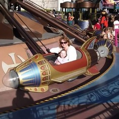 Payton at Disneyland