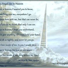 MY ANGEL UP IN HEAVEN