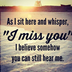 I Miss You....