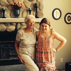 Haley and Granny—two beauties!!
