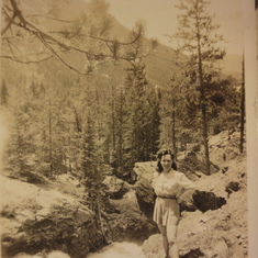 Somewhere in the Rocky Mountains, early 1940's