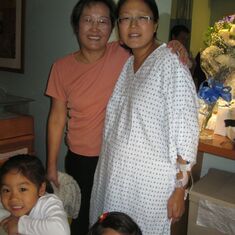 Girls at hospital Oct 2011