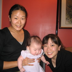 Peggy, Jinny, & J's daughter, Eurie