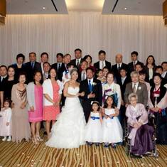 BIG family picture at Jimmy & Lammy's wedding - 3/30/13