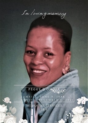 Peggy D Omole