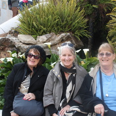 Travels over the years - Jan, Mary-Alice and Peggy 