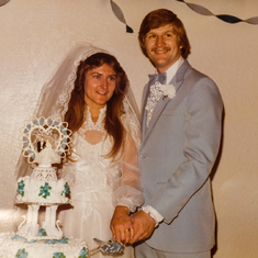 Wedding day, A Beautiful Bride and the Infamous Powder Blue Tux