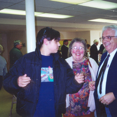 2000 Grandpa's memorial with Robert and dad.
