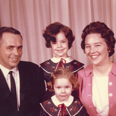1965 Tremel Family church photo