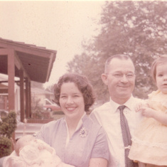 1961 With Debbie, Grandpa and Dorothy