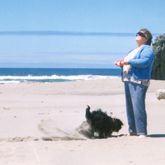 1993 Mom loved the beach