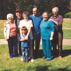 1991 with Stovalls and Grandma and Grandpa