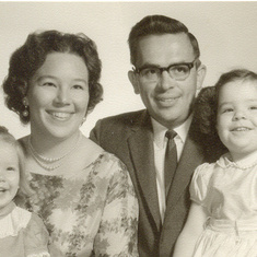 1963 Church family photo