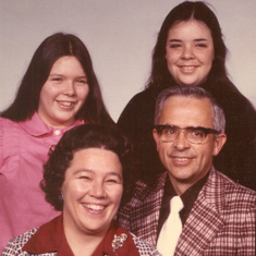 1976 Church family photo
