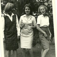 Penny, w/ sisters Carol and Susan